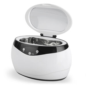 Portable Ultrasonic Cleaner with Timer for Home Use. Cleans Jewelry, Eyeglasses, Watches, Rings, and Dentures