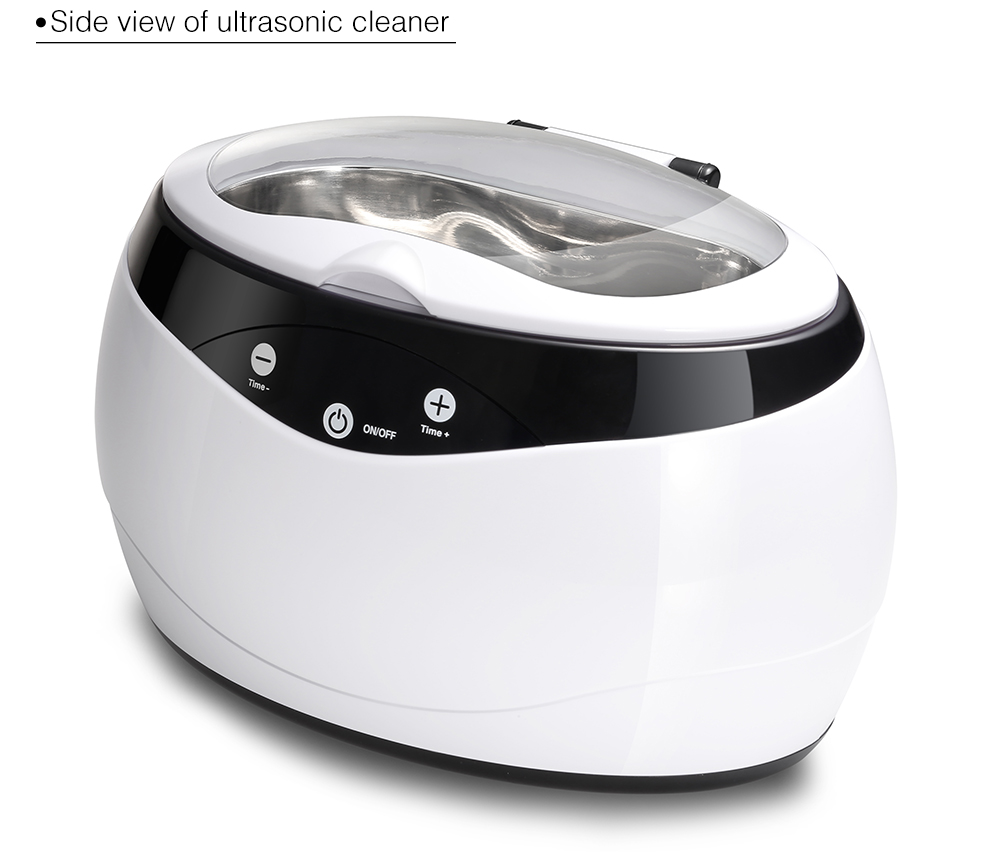 GRANBO Ultrasonic Cleaner, Professional Ultrasonic Jewelry Cleaner with Timer, Portable Household Ultrasonic Cleaning Machine, Electronics Eyeglasses Watch Ring Diamond Retainer Denture Clean