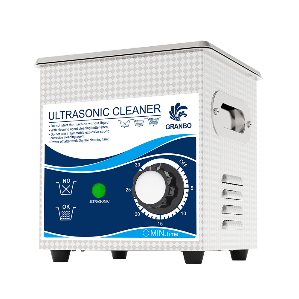 granbo cleaning machine 2l mechanical timer 60w power stainless steel ultrasonic cleaner