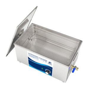 22 litre ultrasonic engine cleaning bath equipment with duel safety switch