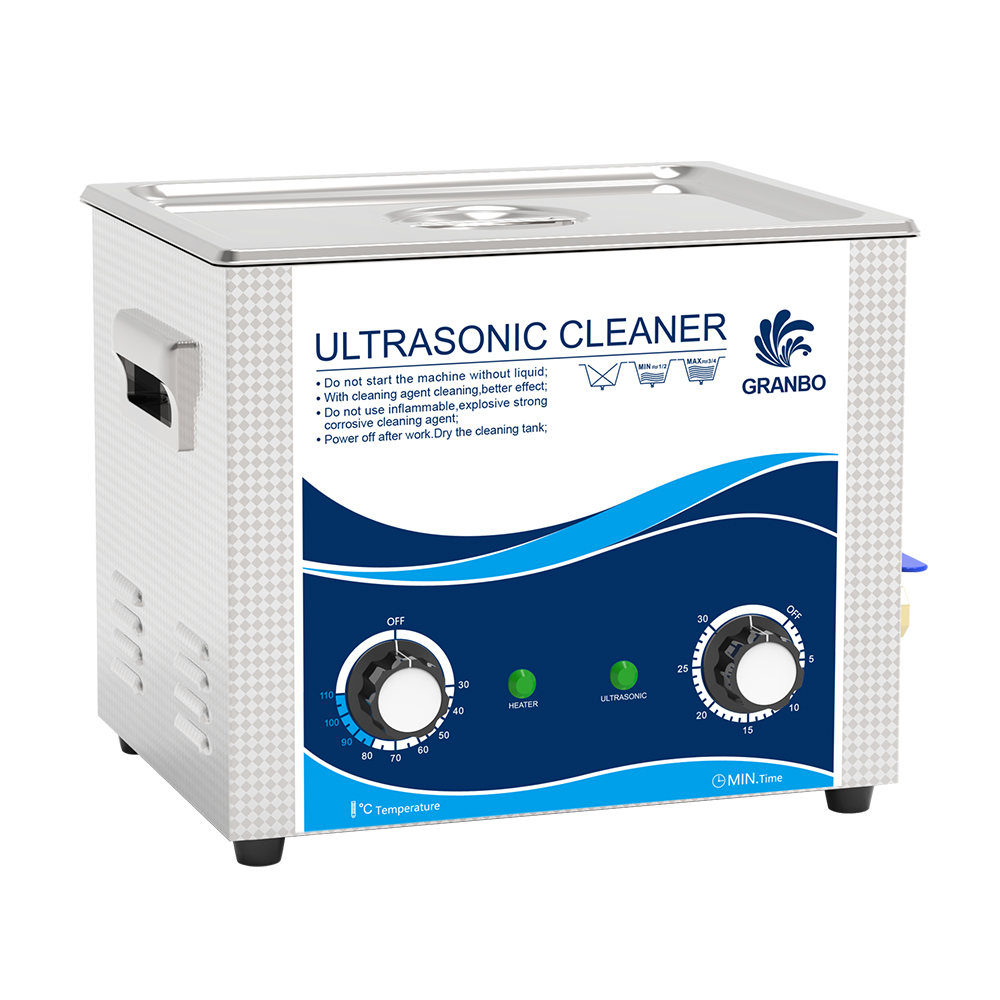 sus304 mechanical timer heater adjustable 10l ultrasonic cleaner for bearing and pcb