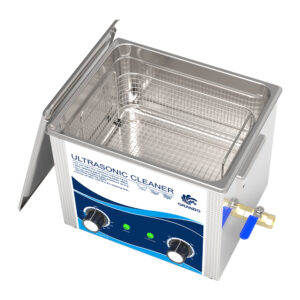 sus304 mechanical timer heater adjustable 10l ultrasonic cleaner for bearing and pcb