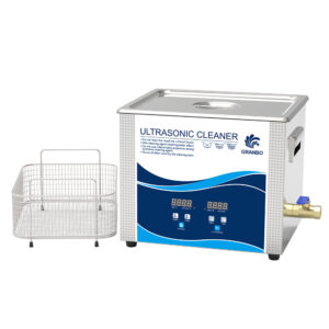 digital ultrasonic cleaner 10l with degassing function 240w for cleaning coins golden sliver jewelry