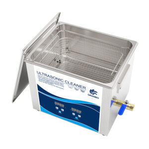 digital ultrasonic cleaner 10l with degassing function 240w for cleaning coins golden sliver jewelry