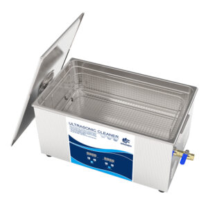 22l professional ultrasonic cleaner machine with 304 stainless steel and digital timer heater for jewelry watch coin glass circuit board dentures small parts