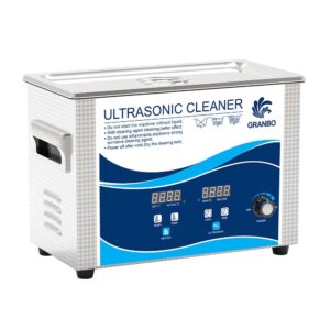 4.5l power adjustable heater timer ultrasonic cleaner for of bracket dental cleaning