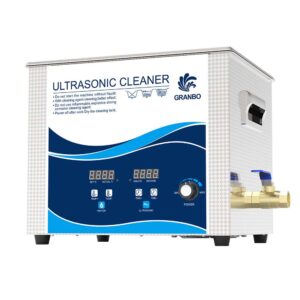 power adjustable timer cleaning digital stainless steel contact lens ultrasonic cleaner