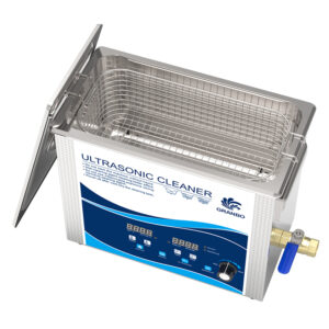 6.5l vinyl record ultrasonic cleaning machine with duel safety switch