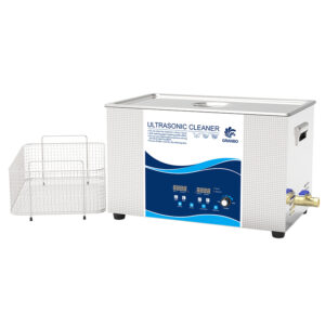 40khz dual core ultrasonic cleaner machine for jewelry injector dental parts