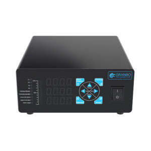 Variable frequency ultrasonic cleaning generator with adjustable ultrasonic power