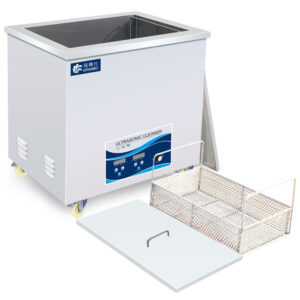 58L industrial ultrasonic cleaning machine can be used for automotive laboratory engine instrument metal material oil rust carbon removal and oil removal