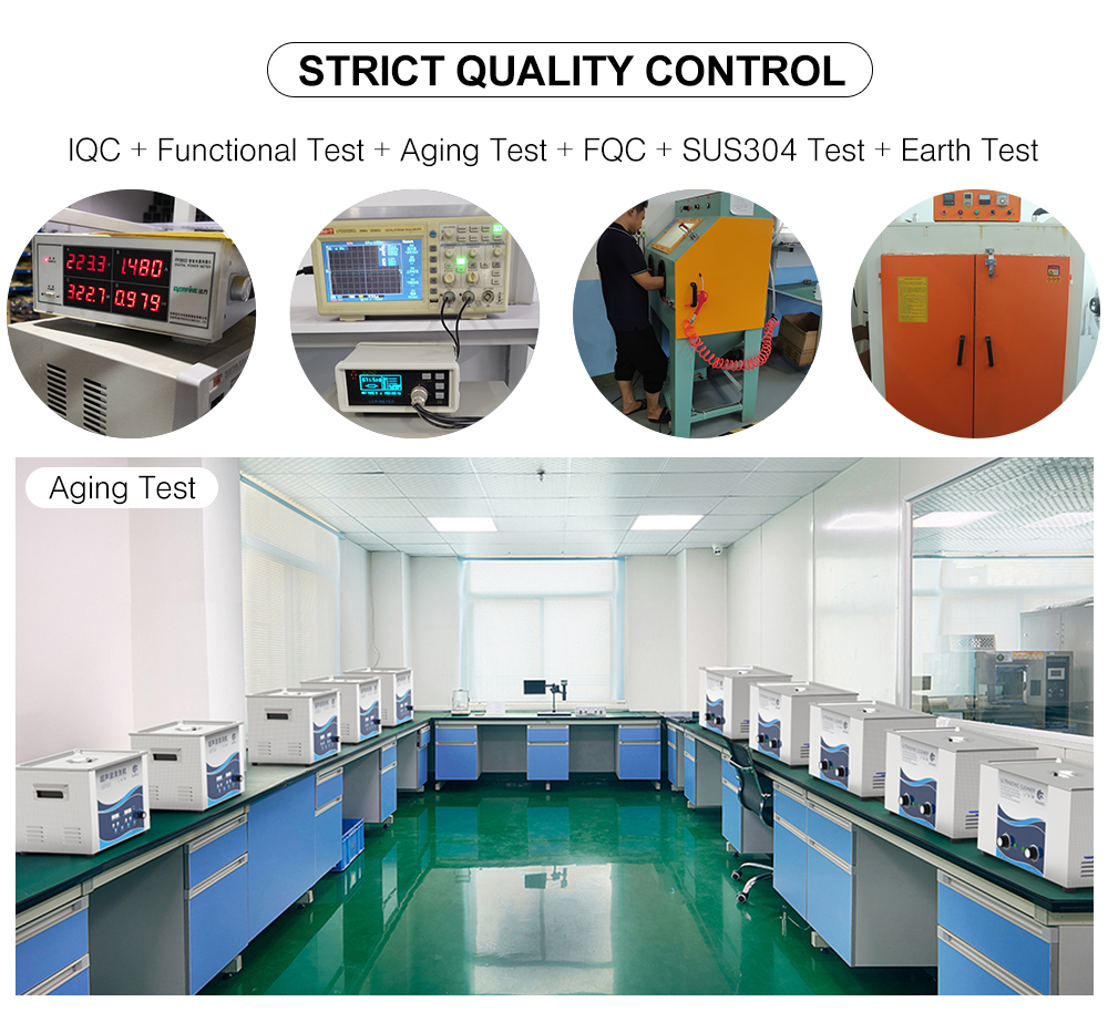 Customized Industrial Ultrasonic Cleaner 28/40/68/120/Dual Frequency/High Power 1200W 88L Ultrasonic Bath