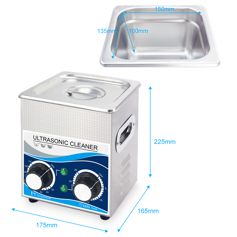 12L Dental Gun Industrial Ultrasonic Cleaning machine With Degas Sweep  DR-DS120