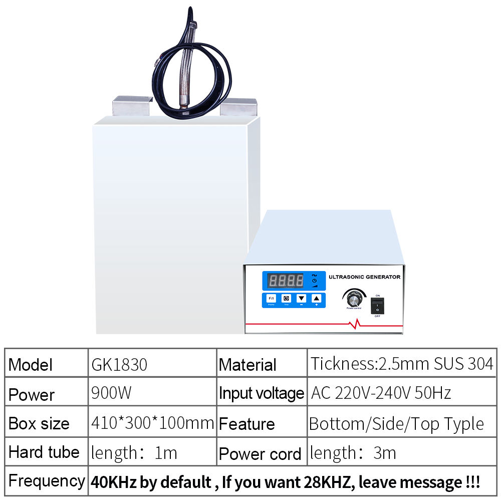 Industrial Immersion Ultrasonic Vibrating Plate