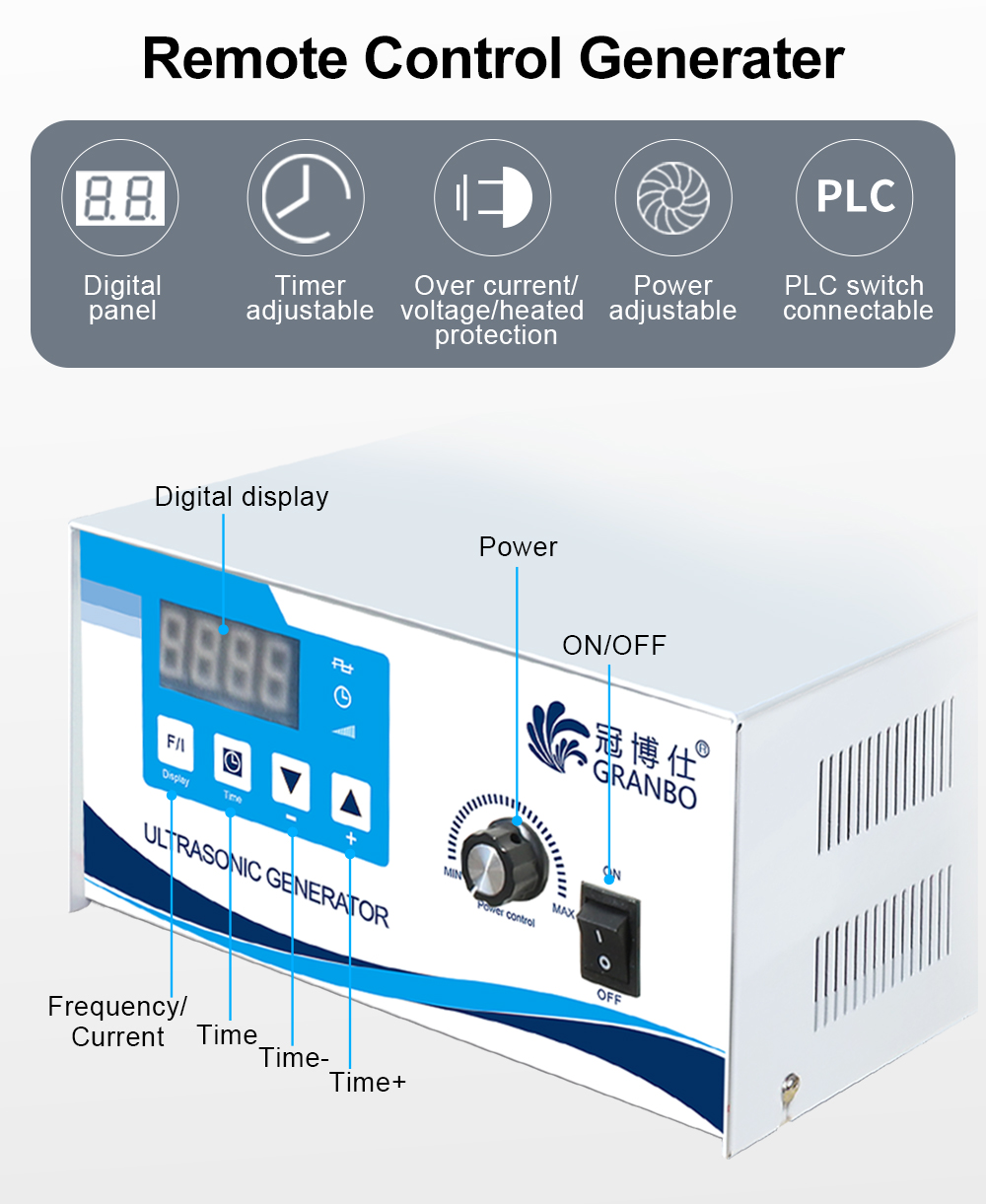 108l Engine Block Industrial Ultrasonic Cleaner Supports Customization