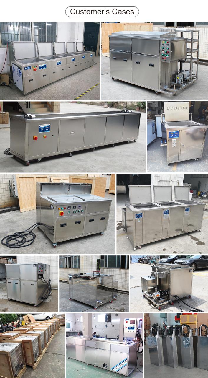 3600w 360l Industrial Ultrasonic Cleaning Machine Cleaning Spare Parts