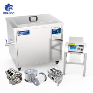 24 Hours Long Working Industrial Ultrasonic Cleaner Single Tank 108L
