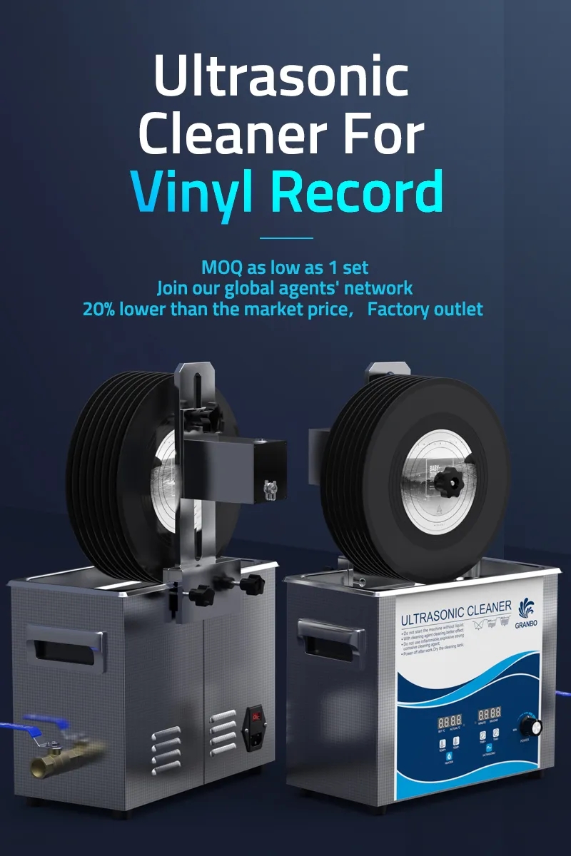 Granbo Ultrasonic Vinyl Record Cleaner