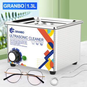 Deep Cleaning Denture Optical Lens Ultrasonic Bath Cleaner 40khz 60w 1.3l Professional Ultrasonic Cleaning Device