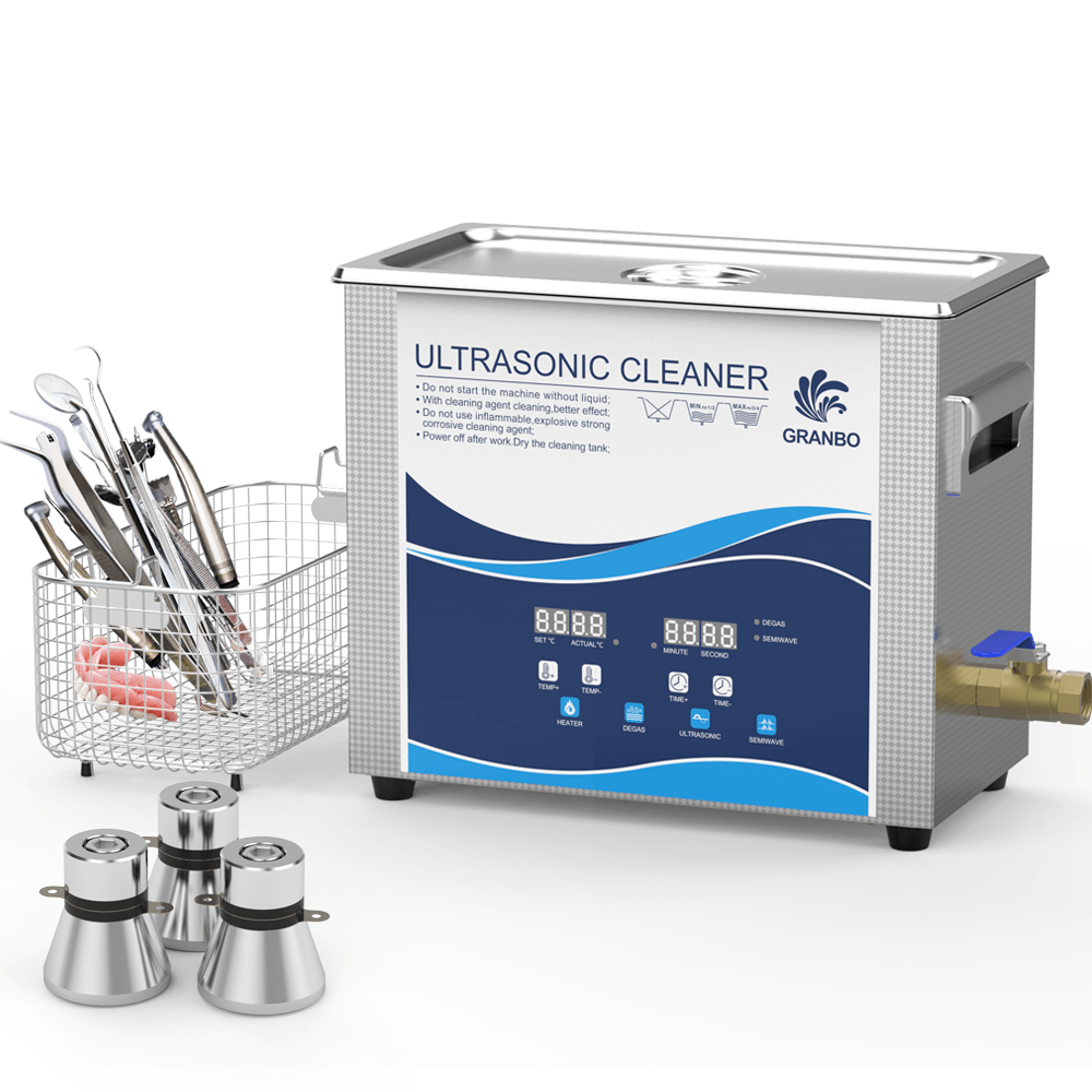 Dental ultrasonic cleaning machine can be used for denture and instrument cleaning