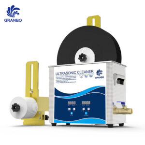 Vinyl Records Ultrasonic Cleaner 180W 40Khz High Efficient Motor Bracket Deep Cleaning Tool Lp Disc Album
