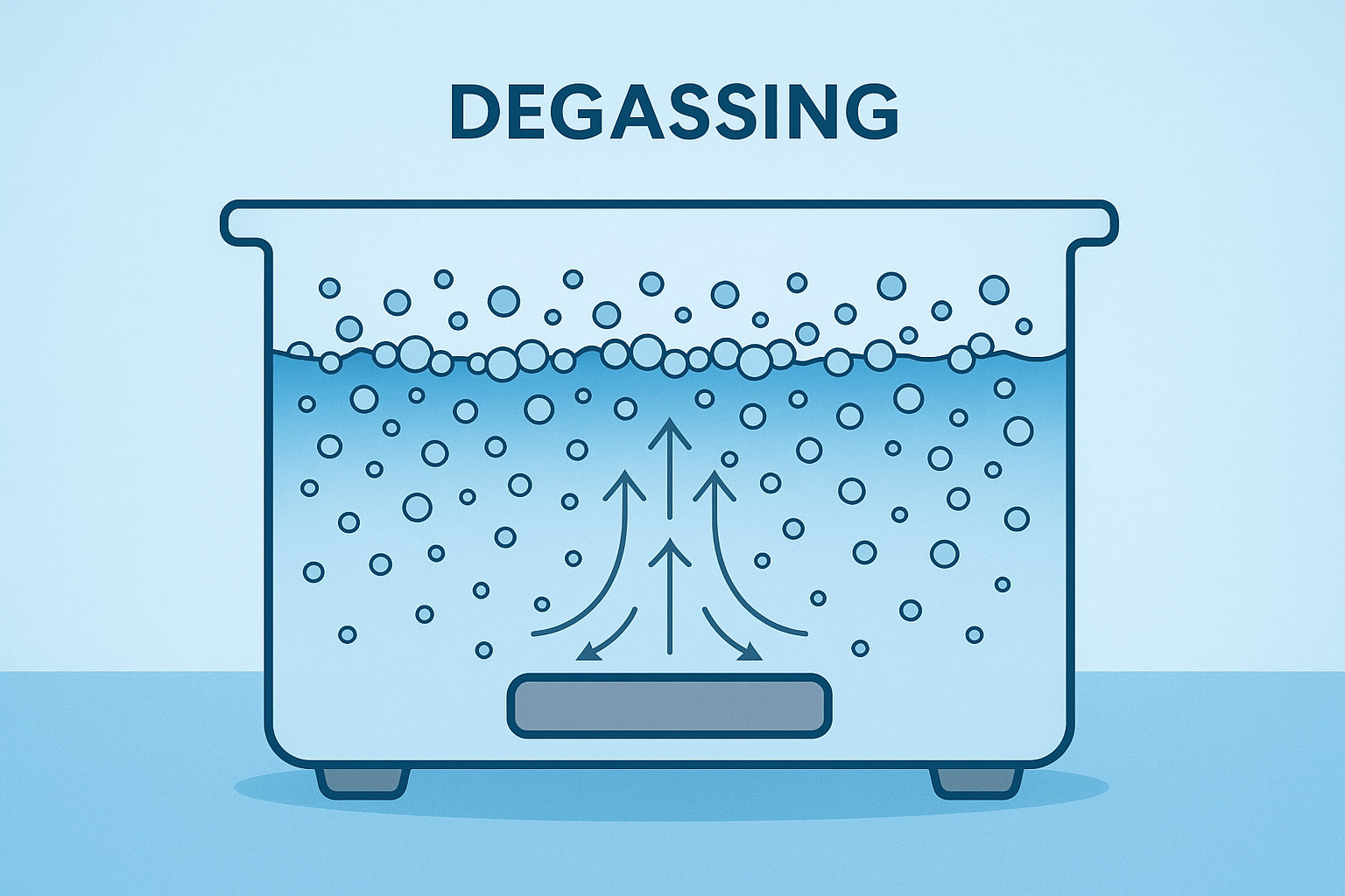 Degassing