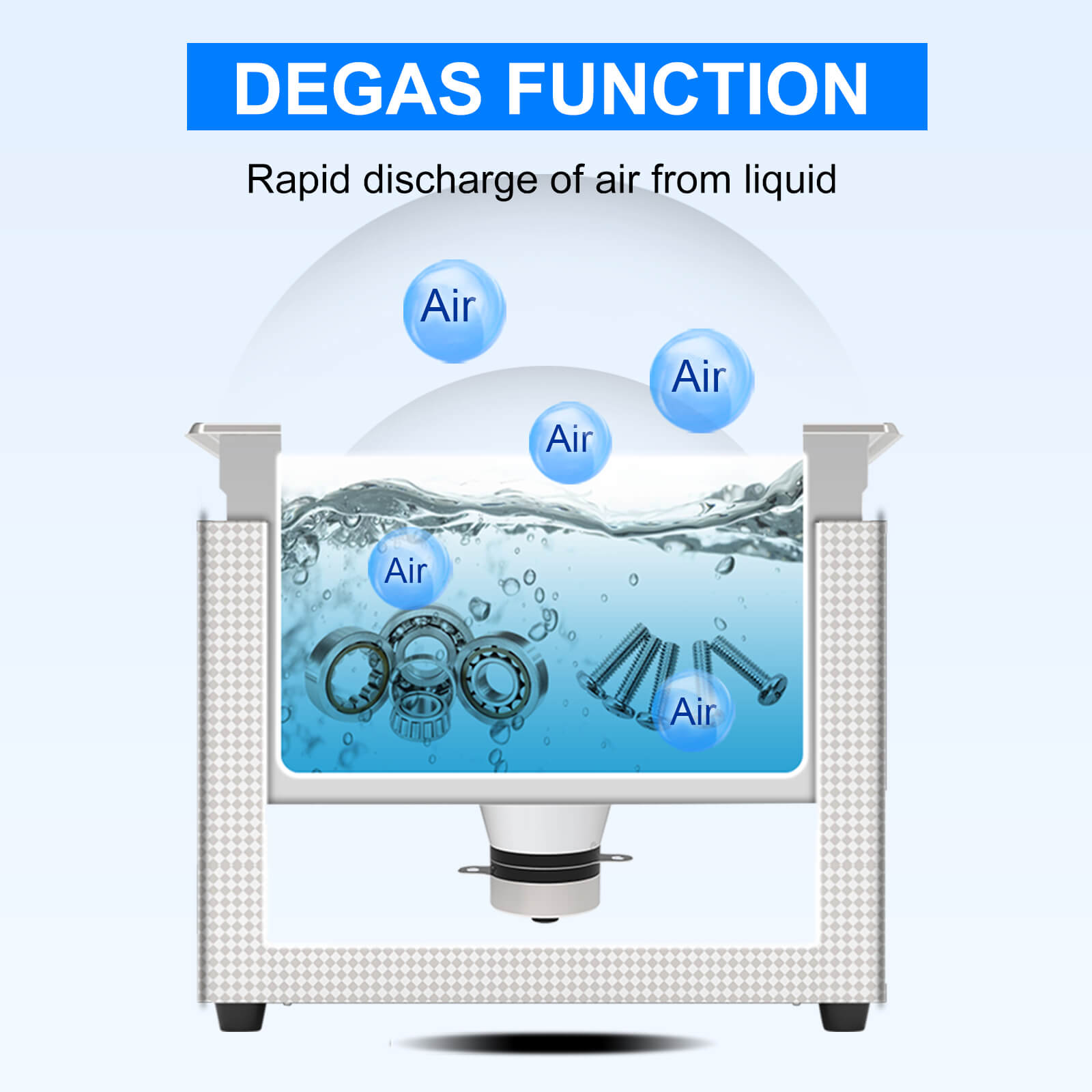 Degassing